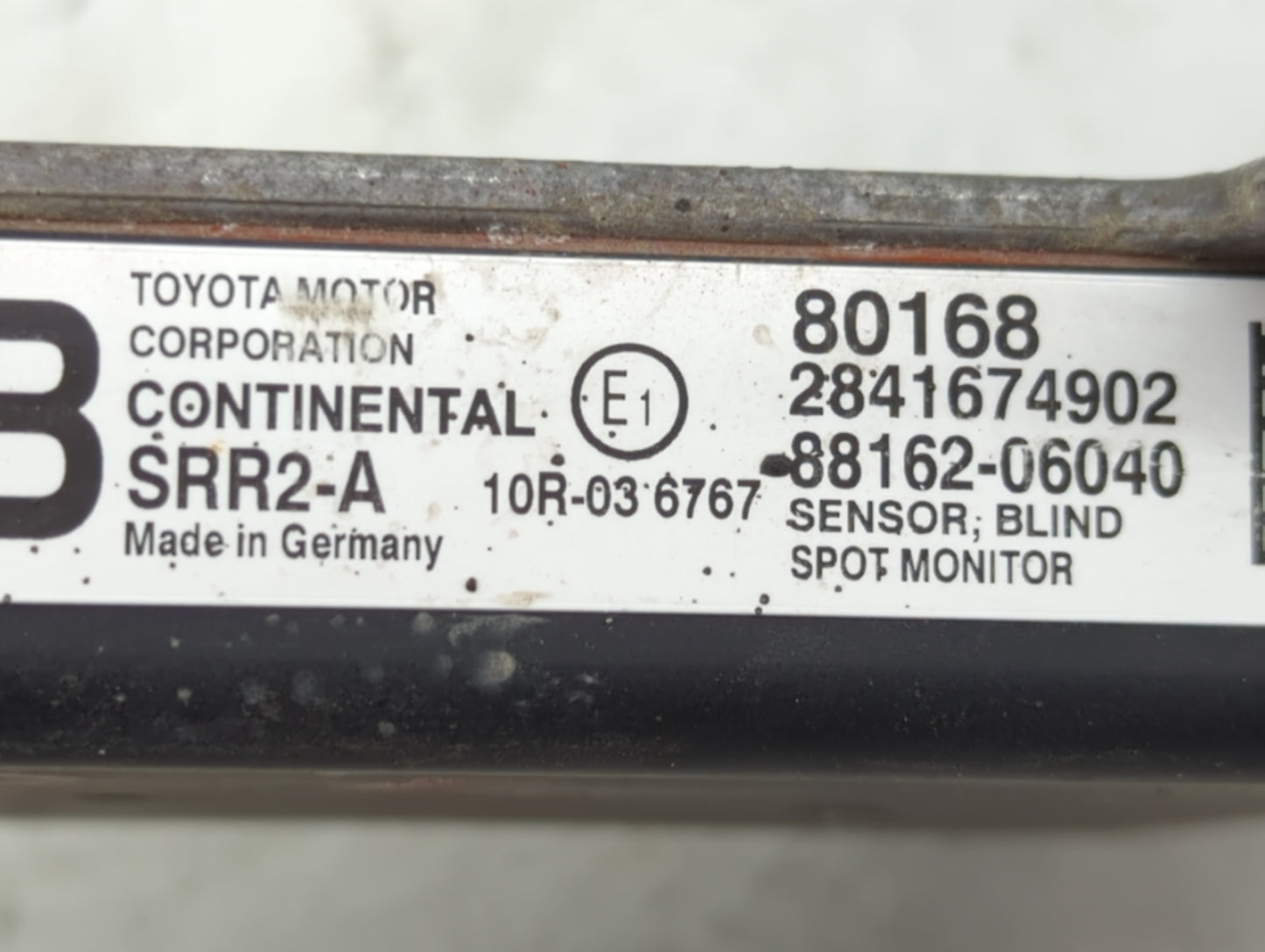 2015-2017 Toyota Camry Back Up Sensor Backup Camera - Oemusedautoparts1.com