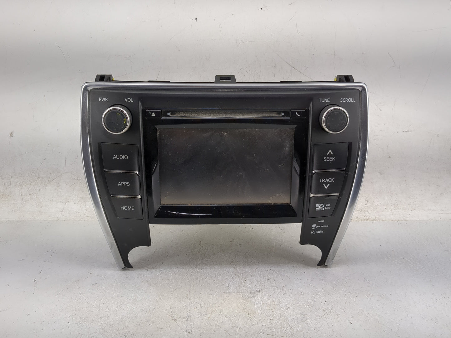 2015 Toyota Camry Radio AM FM Cd Player Receiver Replacement P/N:86100-06031 138000-54100101 Fits OEM Used Auto Parts - Oemu