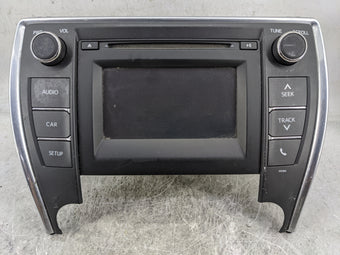 compare product 2015 Toyota Camry Radio AM FM Cd Player Receiver Replacement P/N:86140-06070 138000-8450B101, BABFT0049B, 2024B-FT0049B Fits OEM Used Auto Parts