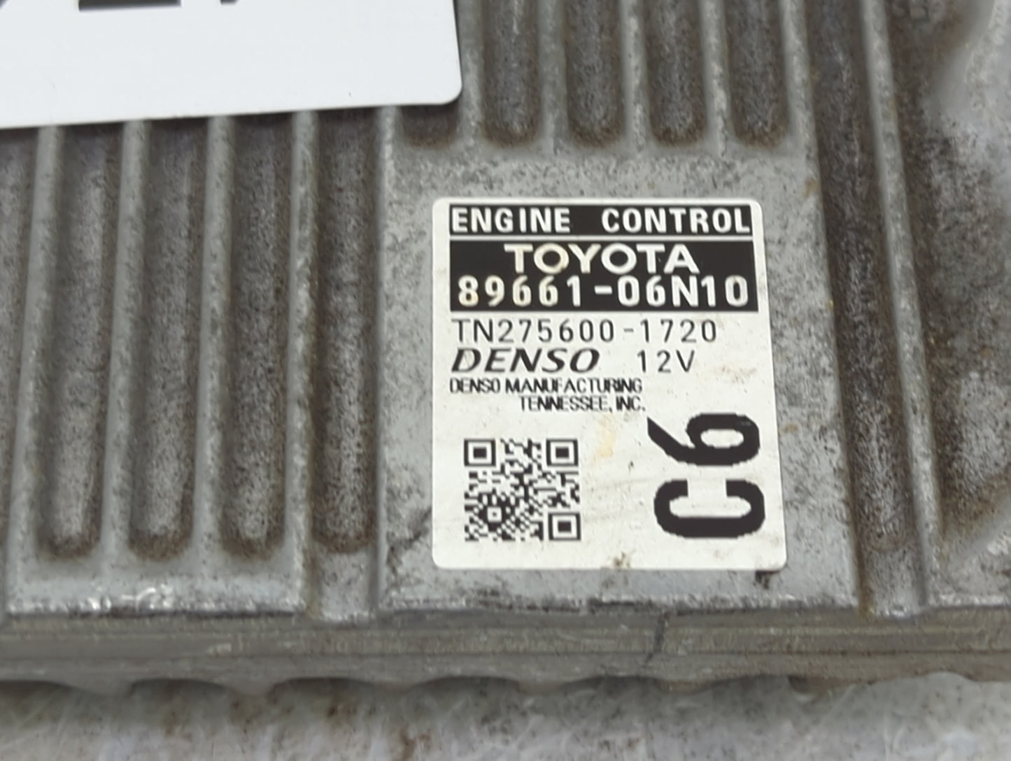 2015 Toyota Camry PCM Engine Control Computer ECU ECM PCU OEM P/N:89661-06N10 TN275600-1720 Fits OEM Used Auto Parts - Oemus