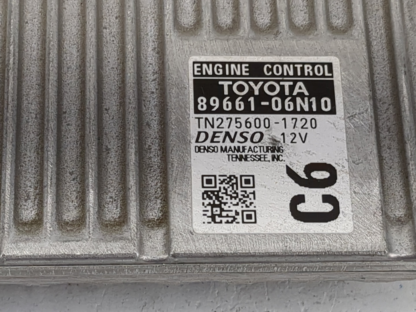 2015 Toyota Camry PCM Engine Control Computer ECU ECM PCU OEM P/N:89661-06N10 TN275600-1720 Fits OEM Used Auto Parts - Oemus