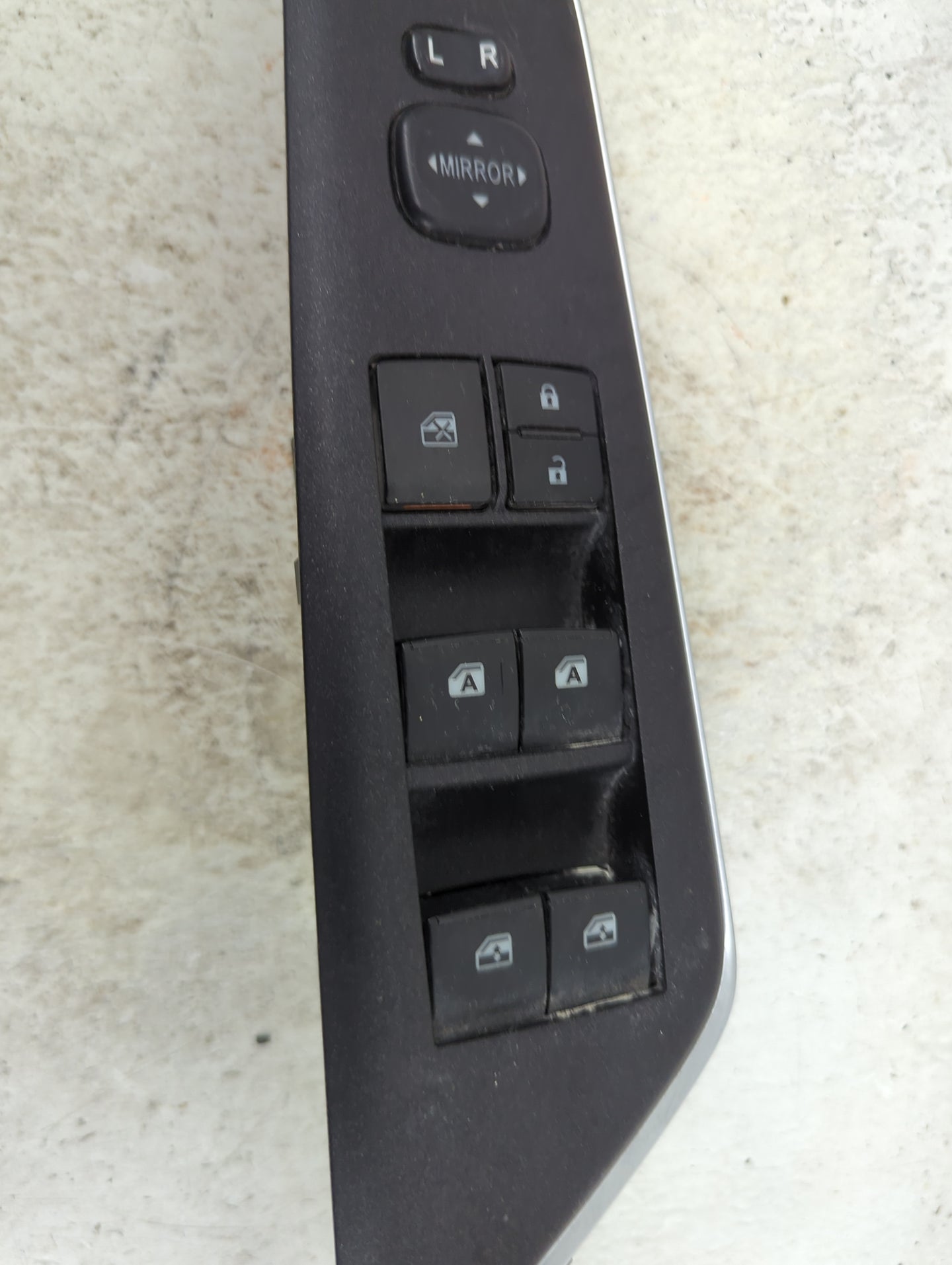2015-2017 Toyota Camry Master Power Window Switch Replacement Driver Side Left Fits Fits 2015 2016 2017 OEM Used Auto Parts 