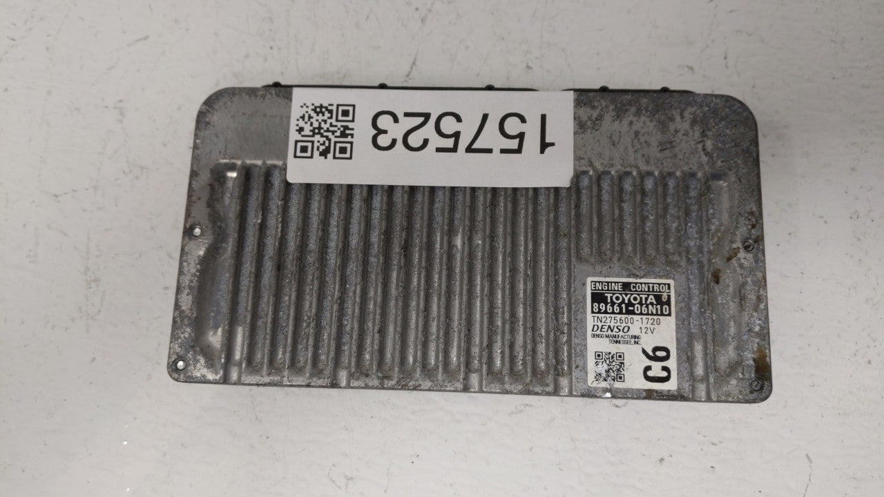 2015 Toyota Camry PCM Engine Control Computer ECU ECM PCU OEM P/N:89661-06N10 Fits OEM Used Auto Parts - Oemusedautoparts1.c