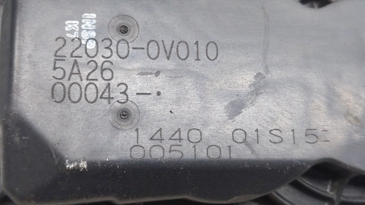 2010-2017 Toyota Camry Throttle Body P/N:22030-0V010 Fits Fits 2009 2010 2011 2012 2013 2014 2015 2016 2017 2018 OEM Used Au