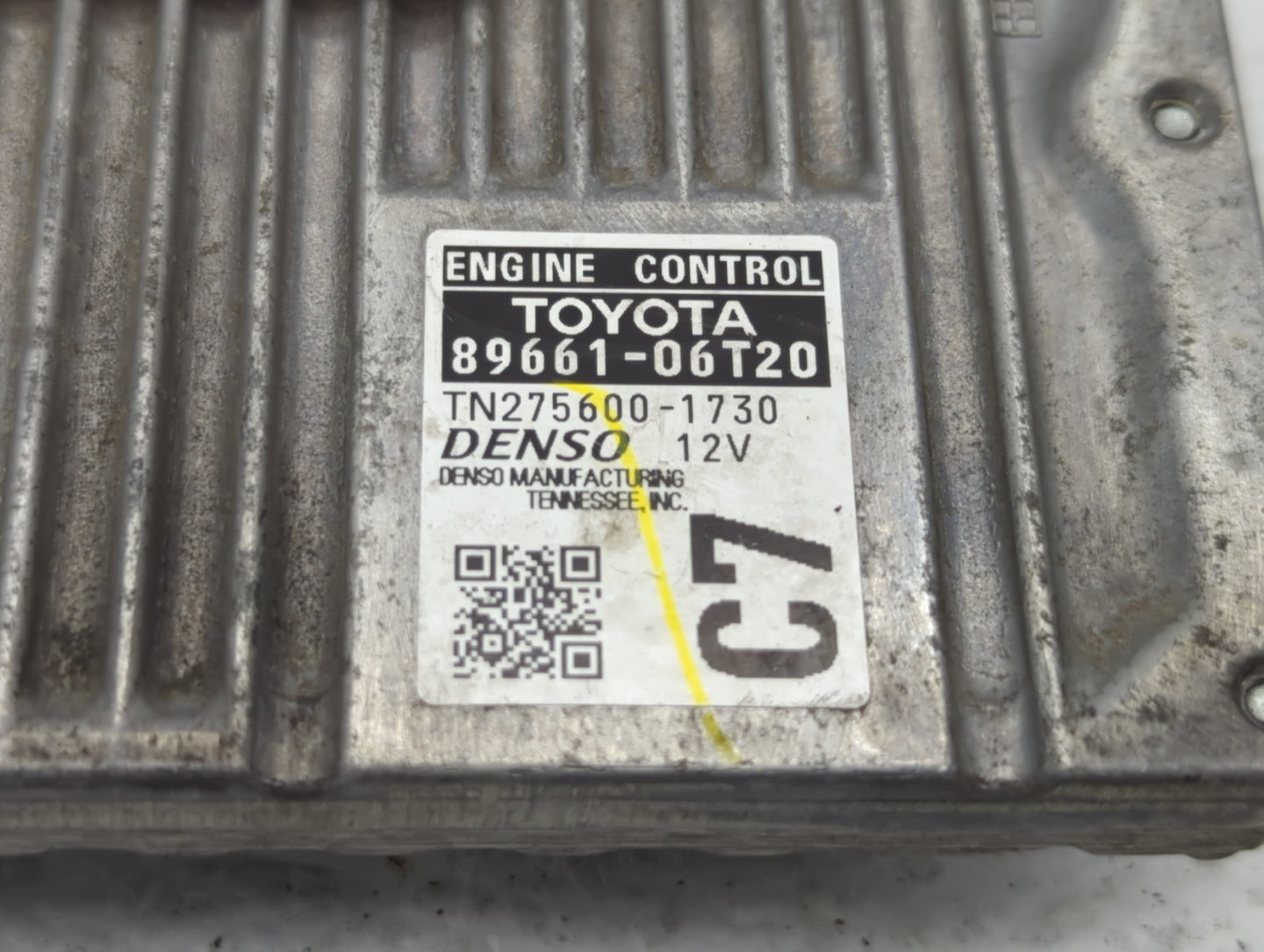 2015 Toyota Camry PCM Engine Control Computer ECU ECM PCU OEM P/N:89661-06T20 89661-06T21 Fits OEM Used Auto Parts - Oemused
