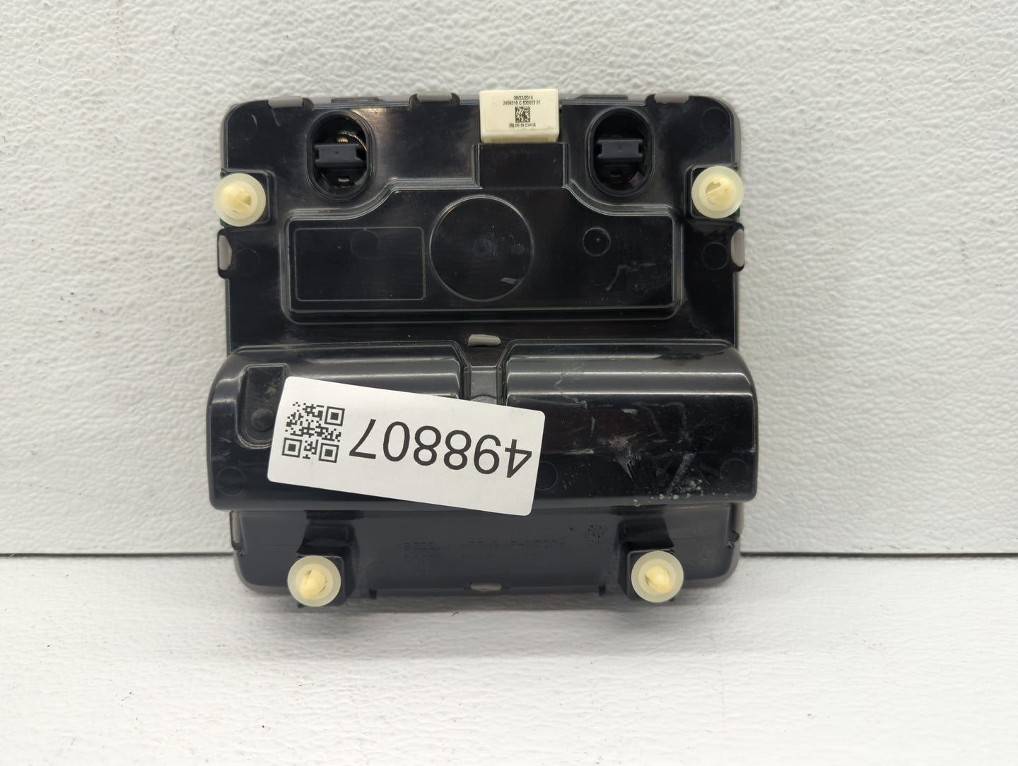 2015 Toyota Camry Overhead Roof Console Grey - Oemusedautoparts1.com