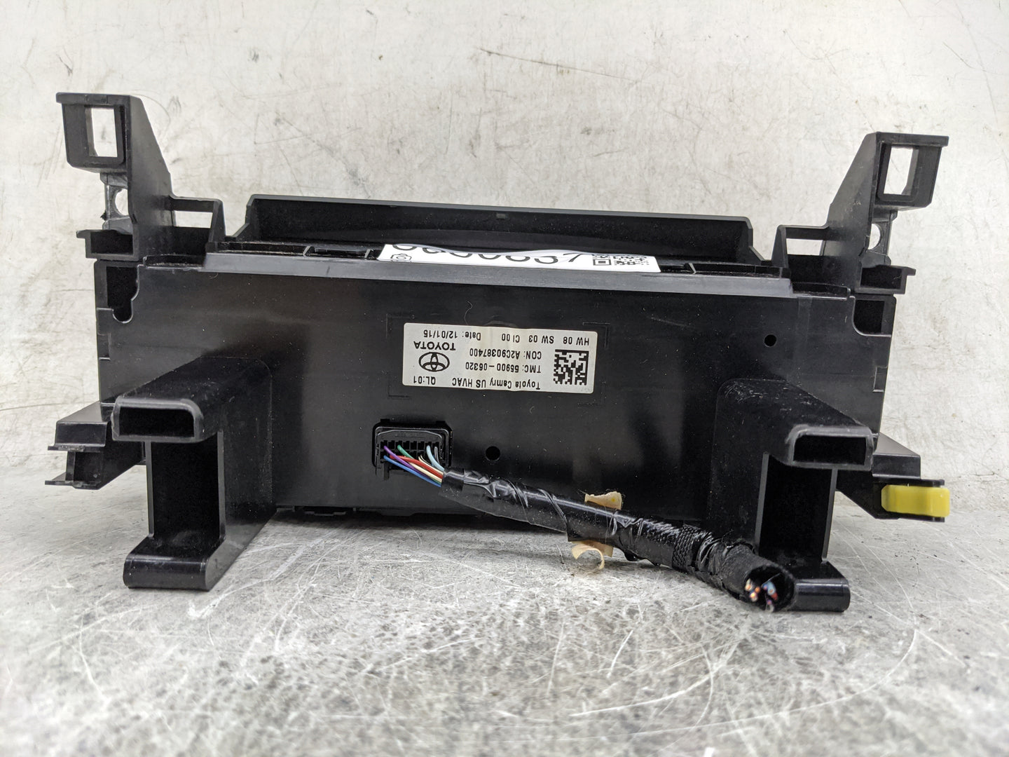 2015-2017 Toyota Camry Climate Control Module Temperature AC/Heater Replacement P/N:55900-06320 A2C90387400 Fits OEM Used Au