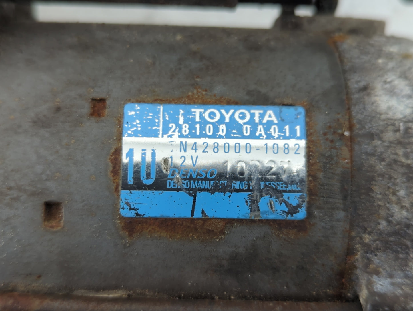 2004-2017 Toyota Camry Car Starter Motor Solenoid OEM P/N:28100-0A011 Fits OEM Used Auto Parts - Oemusedautoparts1.com