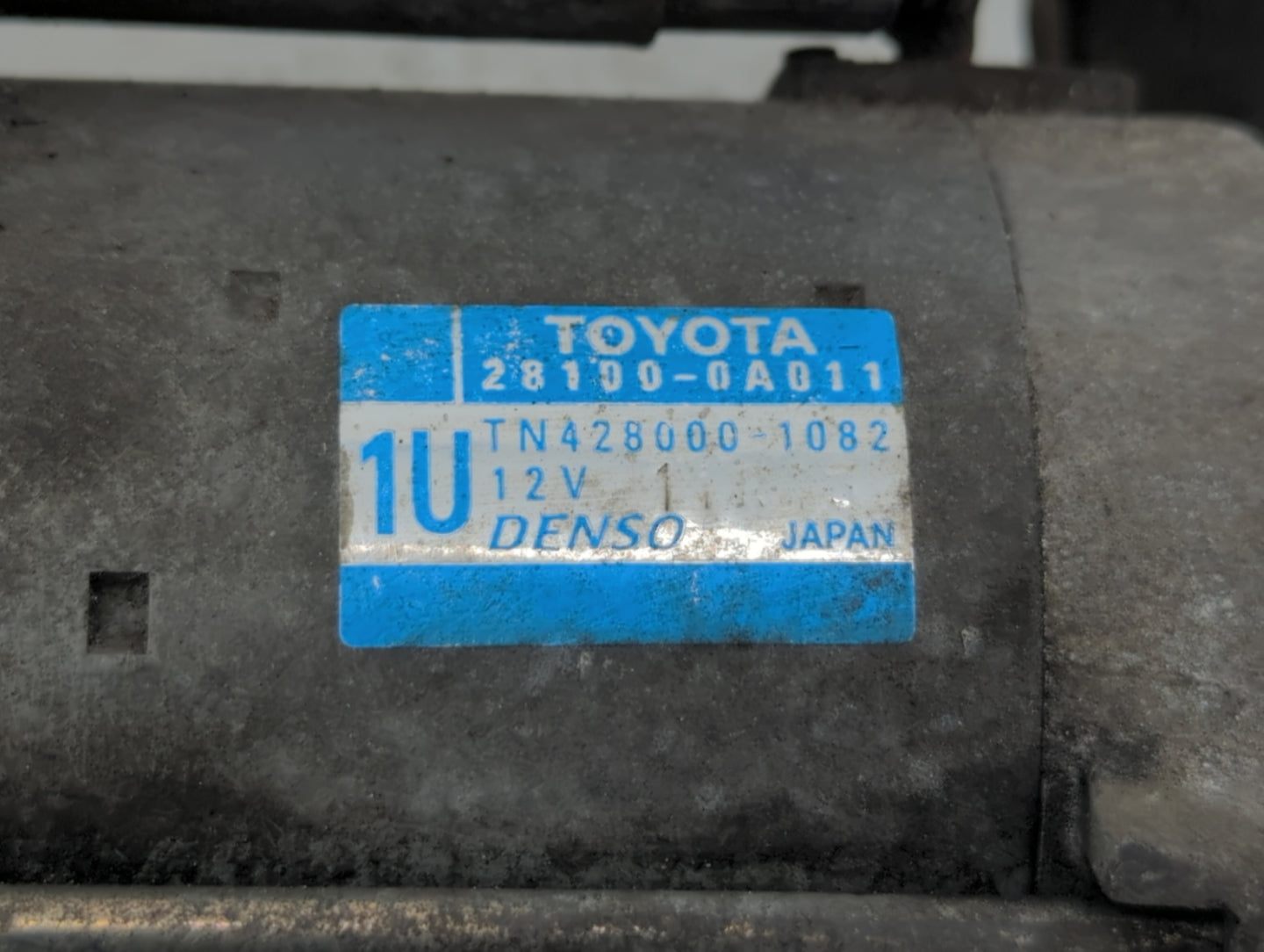 2004-2017 Toyota Camry Car Starter Motor Solenoid OEM P/N:28100-0A011 Fits OEM Used Auto Parts - Oemusedautoparts1.com