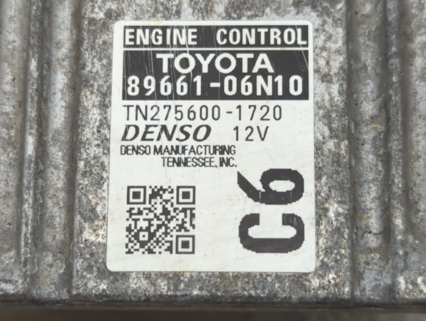 2015 Toyota Camry PCM Engine Control Computer ECU ECM PCU OEM P/N:89661-06N10 Fits OEM Used Auto Parts - Oemusedautoparts1.c
