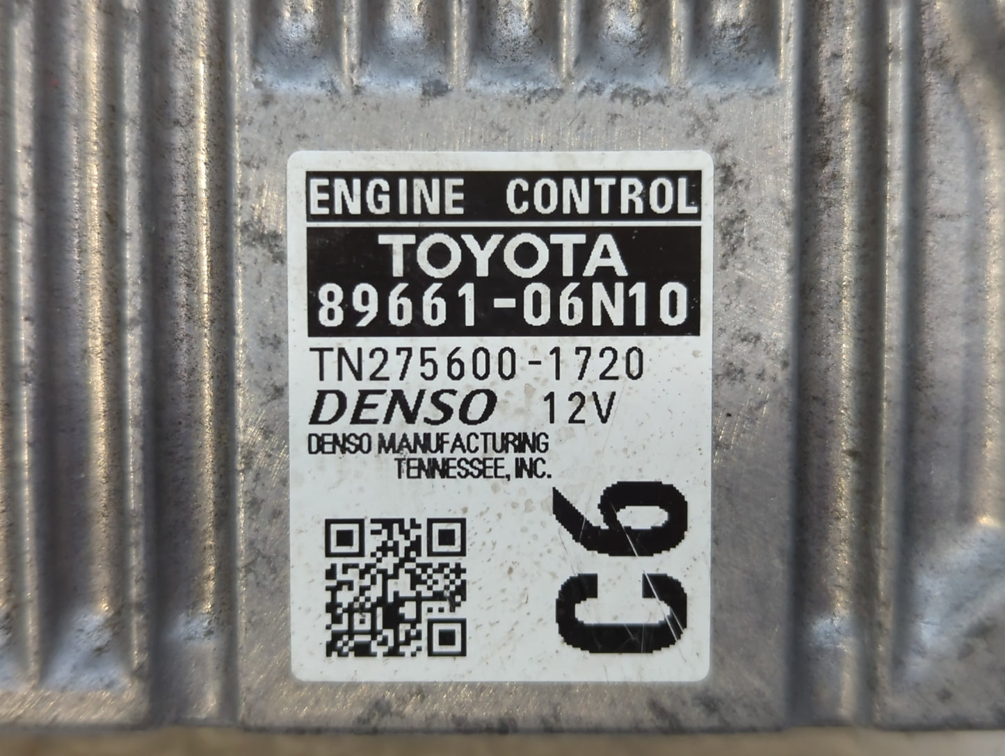 2015 Toyota Camry PCM Engine Control Computer ECU ECM PCU OEM P/N:89661-06N10 Fits OEM Used Auto Parts - Oemusedautoparts1.c