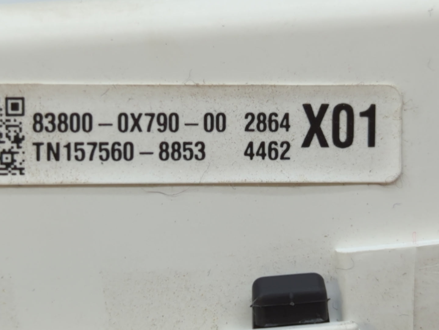 2015-2017 Toyota Camry Instrument Cluster Speedometer Gauges P/N:83800-0X790-00 Fits Fits 2015 2016 2017 OEM Used Auto Parts