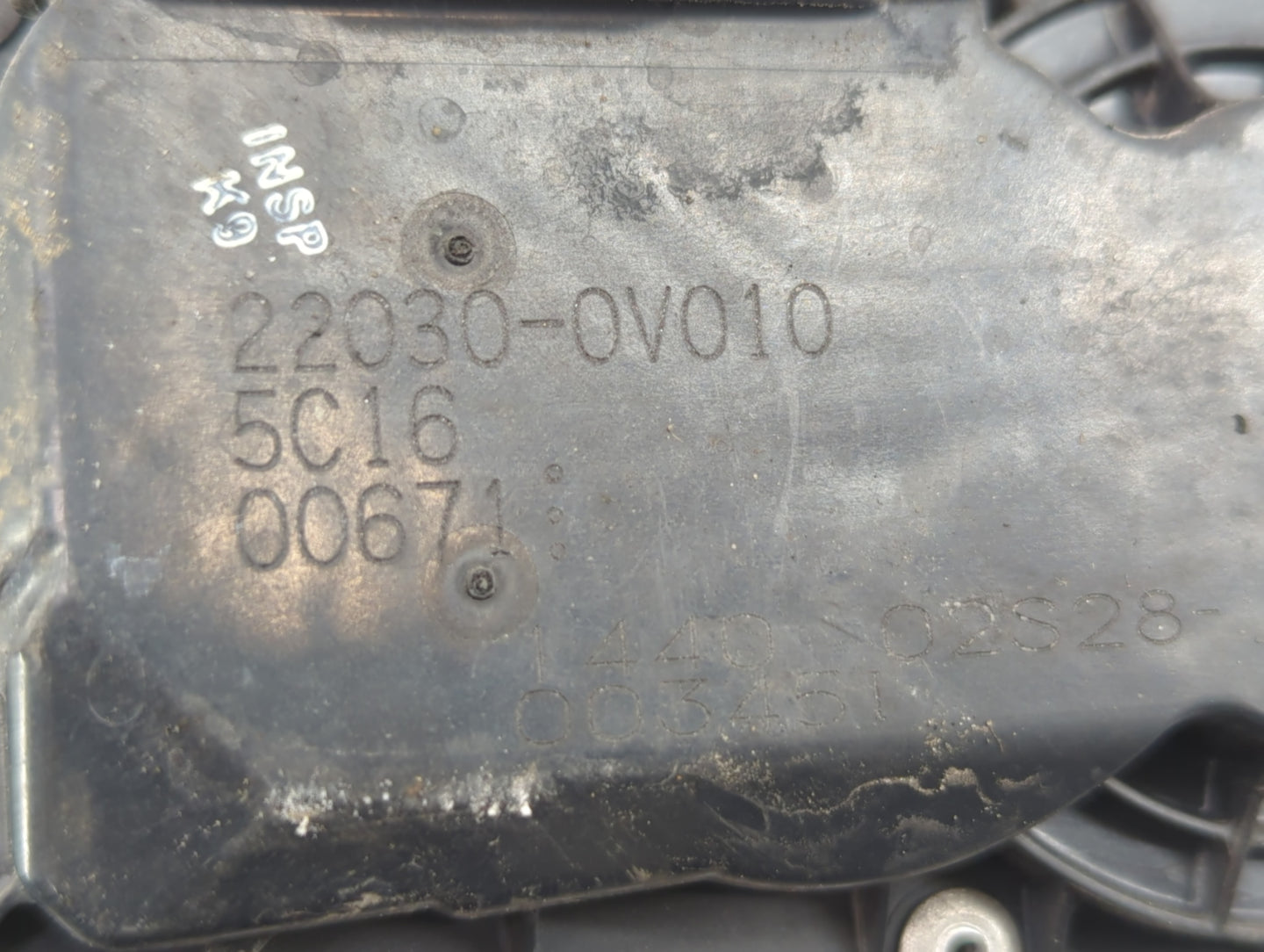 2010-2017 Toyota Camry Throttle Body P/N:220300V010 22030-0V010 Fits Fits 2009 2010 2011 2012 2013 2014 2015 2016 2017 2018 