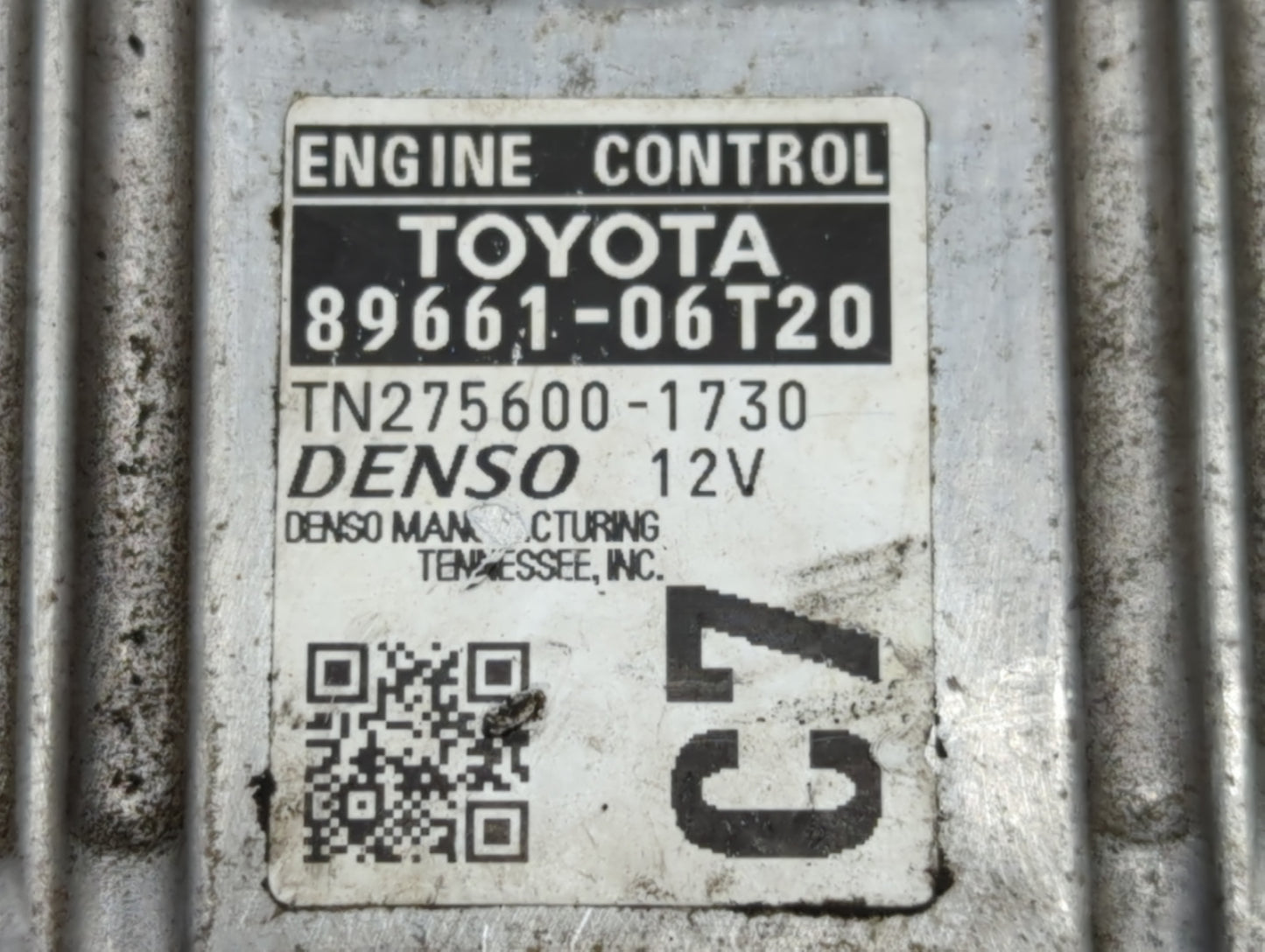 2015 Toyota Camry PCM Engine Control Computer ECU ECM PCU OEM P/N:89661-06T20 Fits OEM Used Auto Parts - Oemusedautoparts1.c
