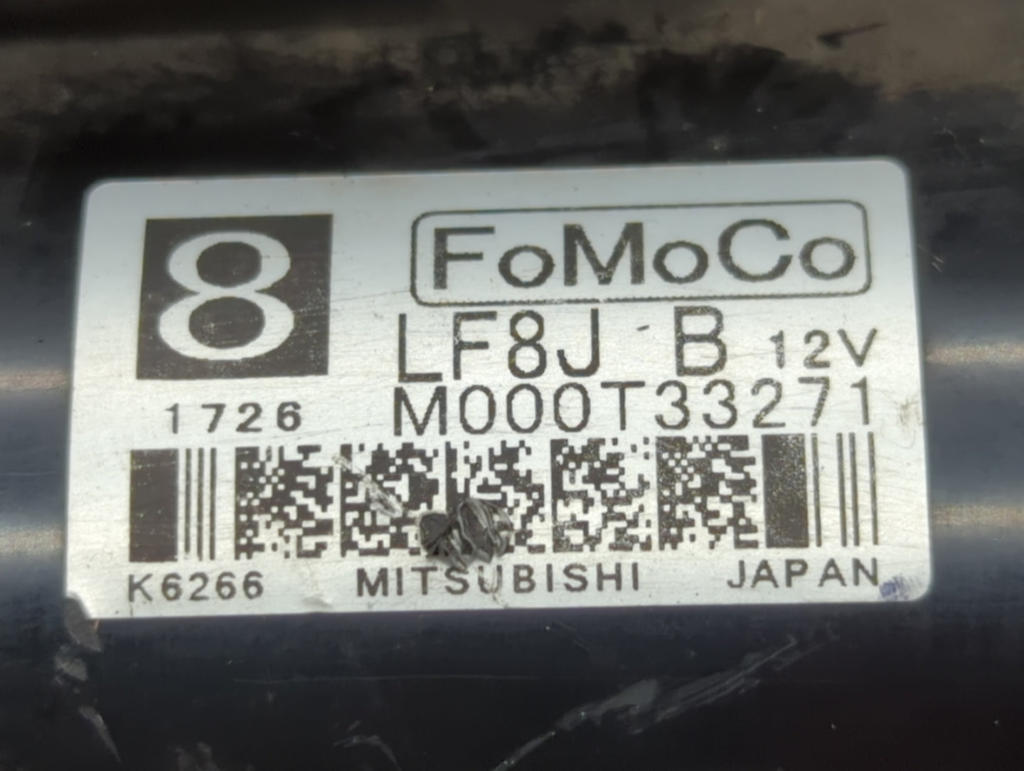 2004-2017 Toyota Camry Car Starter Motor Solenoid OEM P/N:M000T33271 Fits OEM Used Auto Parts - Oemusedautoparts1.com