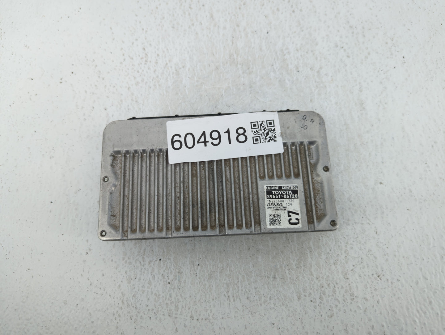 2015 Toyota Camry PCM Engine Control Computer ECU ECM PCU OEM P/N:89661-06T20 Fits OEM Used Auto Parts - Oemusedautoparts1.c