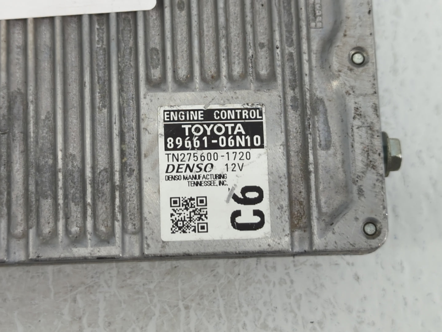 2015 Toyota Camry PCM Engine Control Computer ECU ECM PCU OEM P/N:TN275600-1720 89661-06N10 Fits OEM Used Auto Parts - Oemus