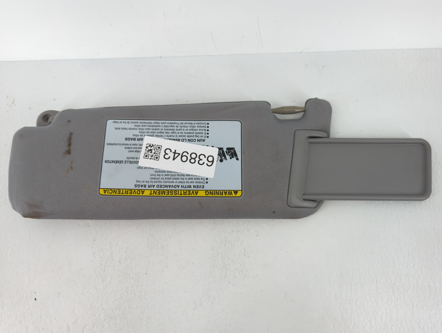 2012-2017 Toyota Camry Sun Visor Shade Replacement Passenger Right Mirror Fits Fits 2012 2013 2014 2015 2016 2017 OEM Used A