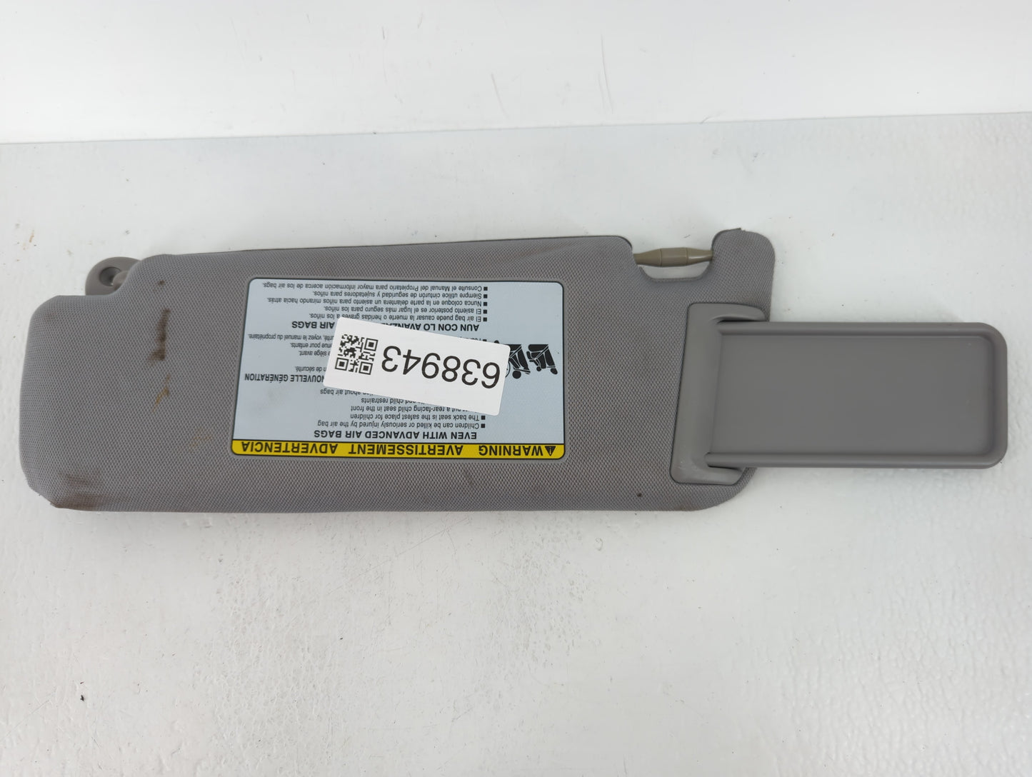 2012-2017 Toyota Camry Sun Visor Shade Replacement Passenger Right Mirror Fits Fits 2012 2013 2014 2015 2016 2017 OEM Used A