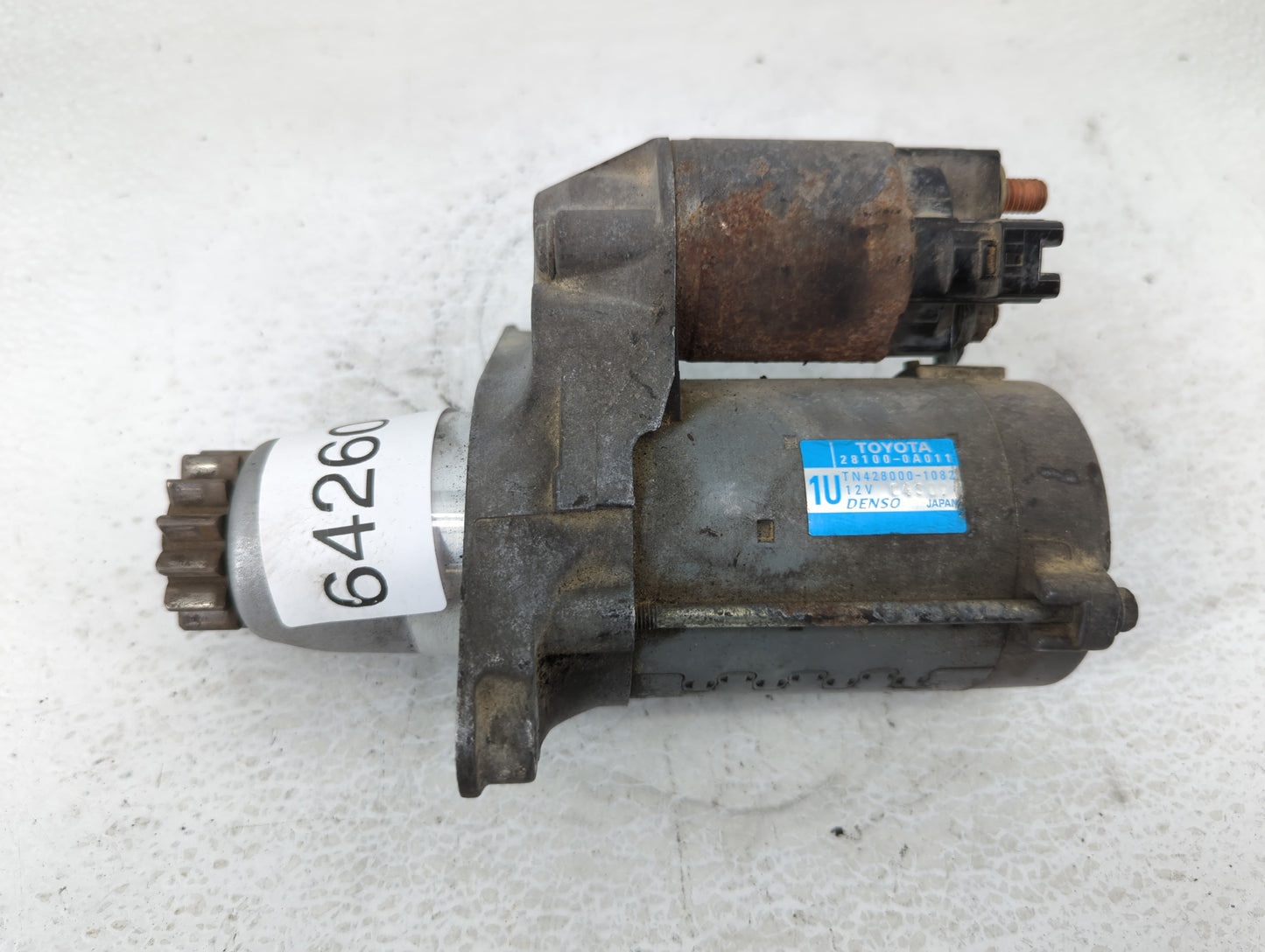 2004-2017 Toyota Camry Car Starter Motor Solenoid OEM P/N:28100-0A011 Fits OEM Used Auto Parts - Oemusedautoparts1.com