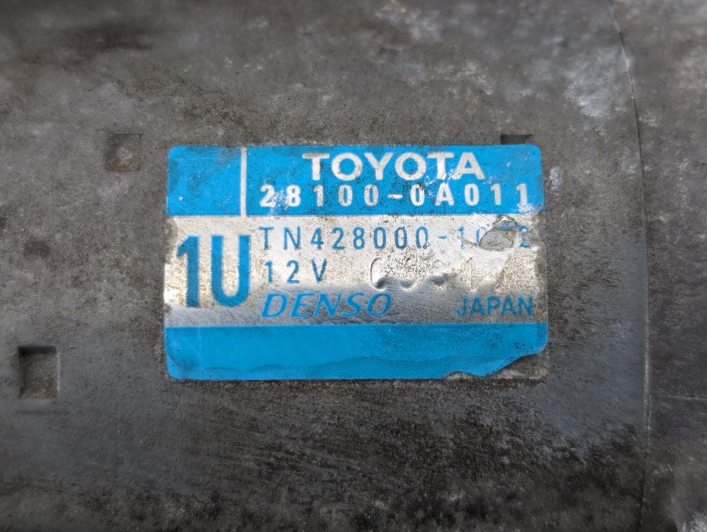 2004-2017 Toyota Camry Car Starter Motor Solenoid OEM P/N:TN428000 28100-0A011 Fits OEM Used Auto Parts - Oemusedautoparts1.