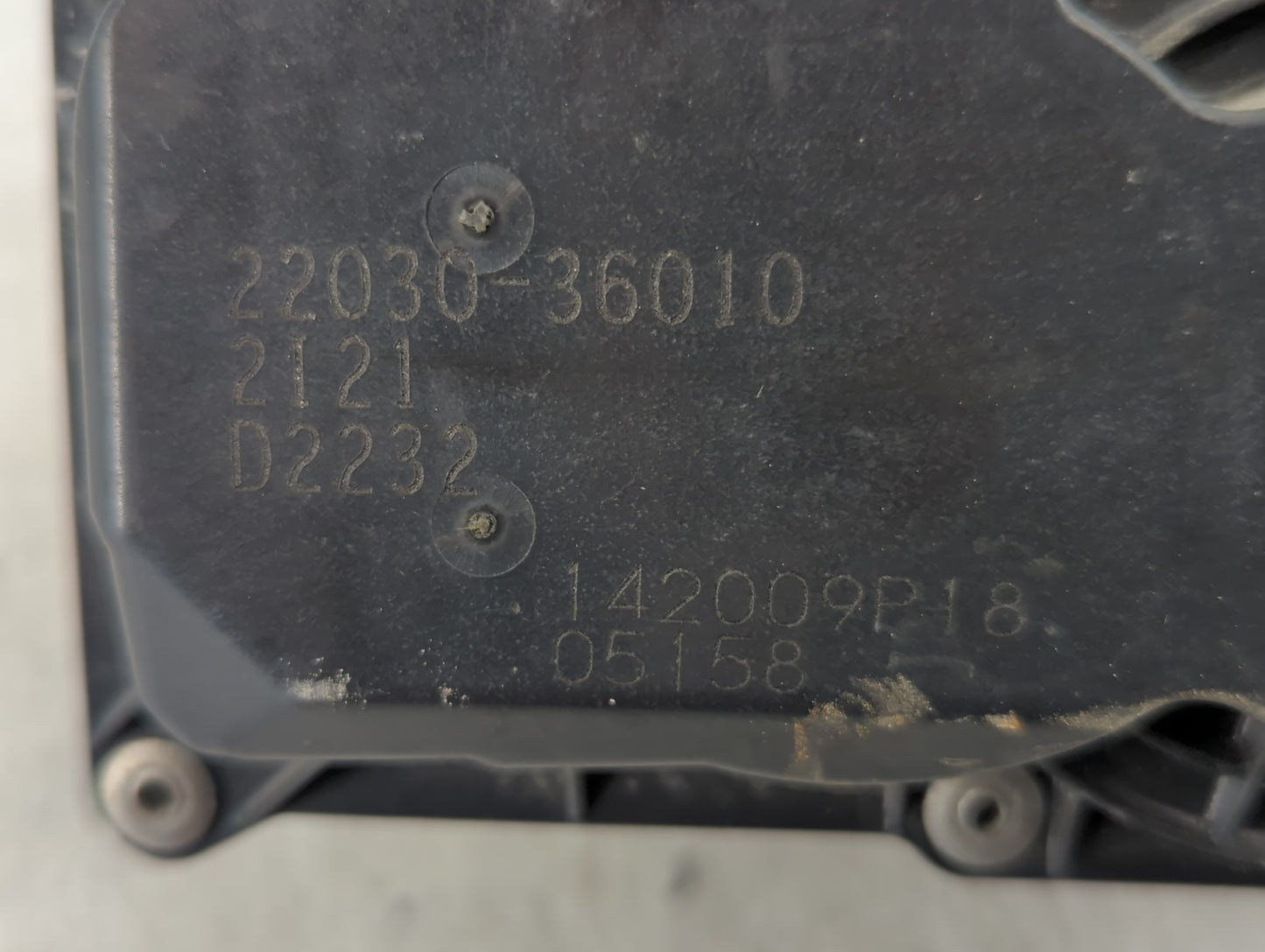 2010-2017 Toyota Camry Throttle Body P/N:22030-36010 Fits Fits 2009 2010 2011 2012 2013 2014 2015 2016 2017 2018 2019 OEM Us
