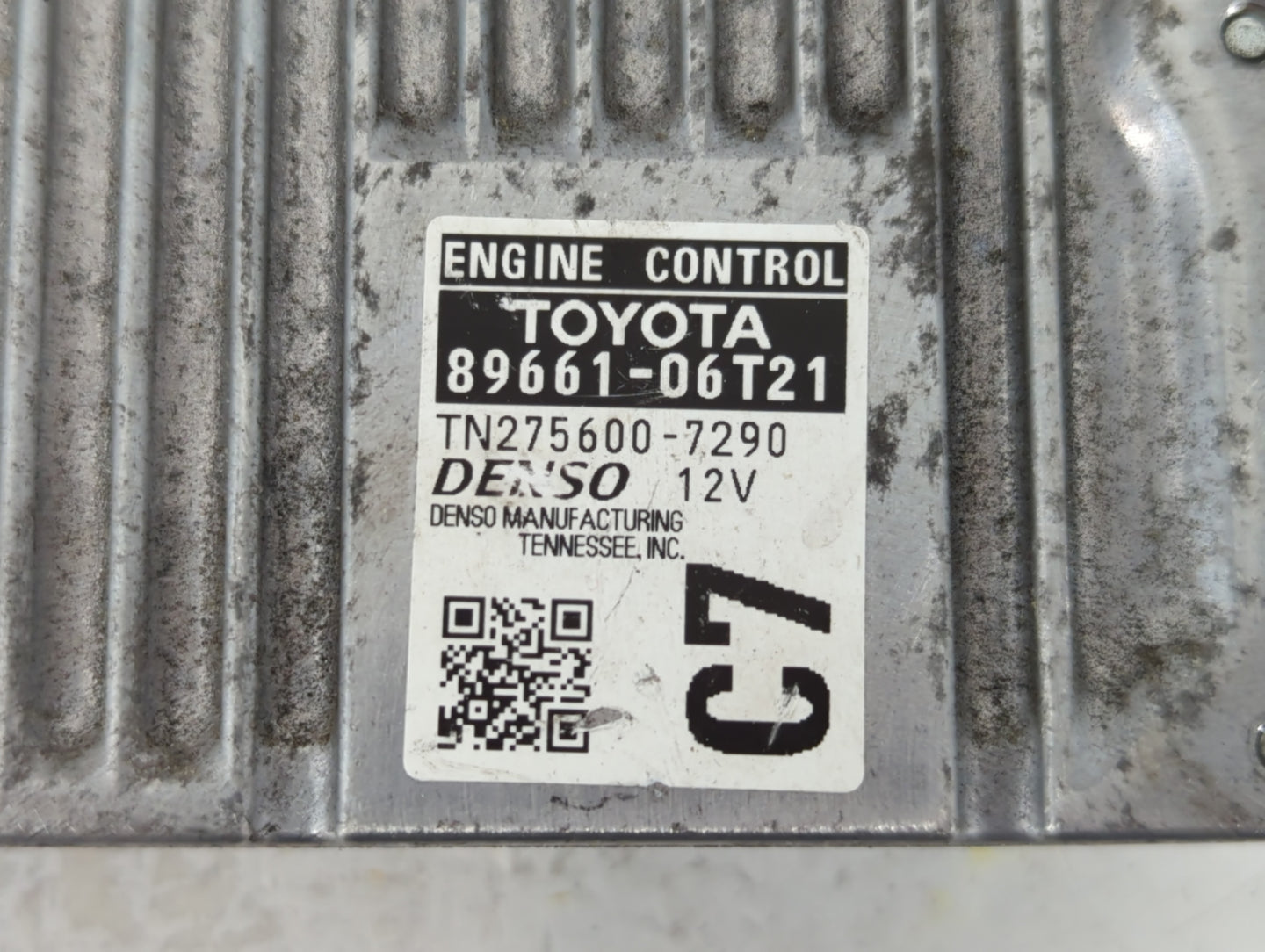 2015 Toyota Camry PCM Engine Control Computer ECU ECM PCU OEM P/N:TN275600-7290 89661-06T21 Fits OEM Used Auto Parts - Oemus