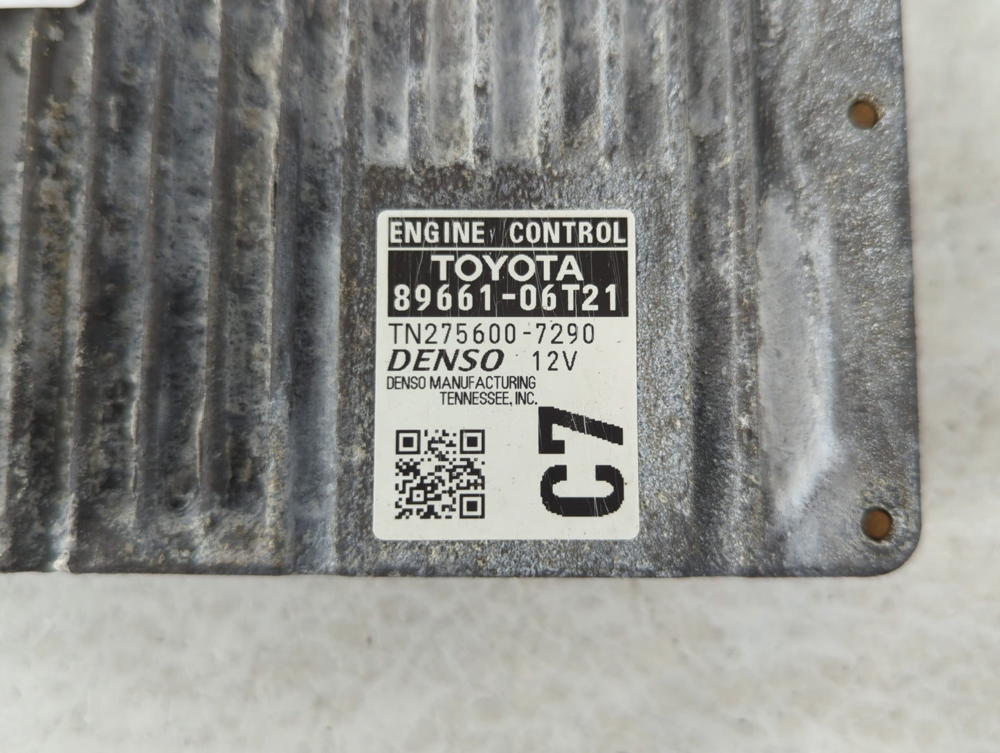 2015 Toyota Camry PCM Engine Control Computer ECU ECM PCU OEM P/N:TN275600-7290 89661-06T21 Fits OEM Used Auto Parts - Oemus