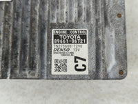 2015 Toyota Camry PCM Engine Control Computer ECU ECM PCU OEM P/N:TN275600-7290 89661-06T21 Fits OEM Used Auto Parts - Oemus