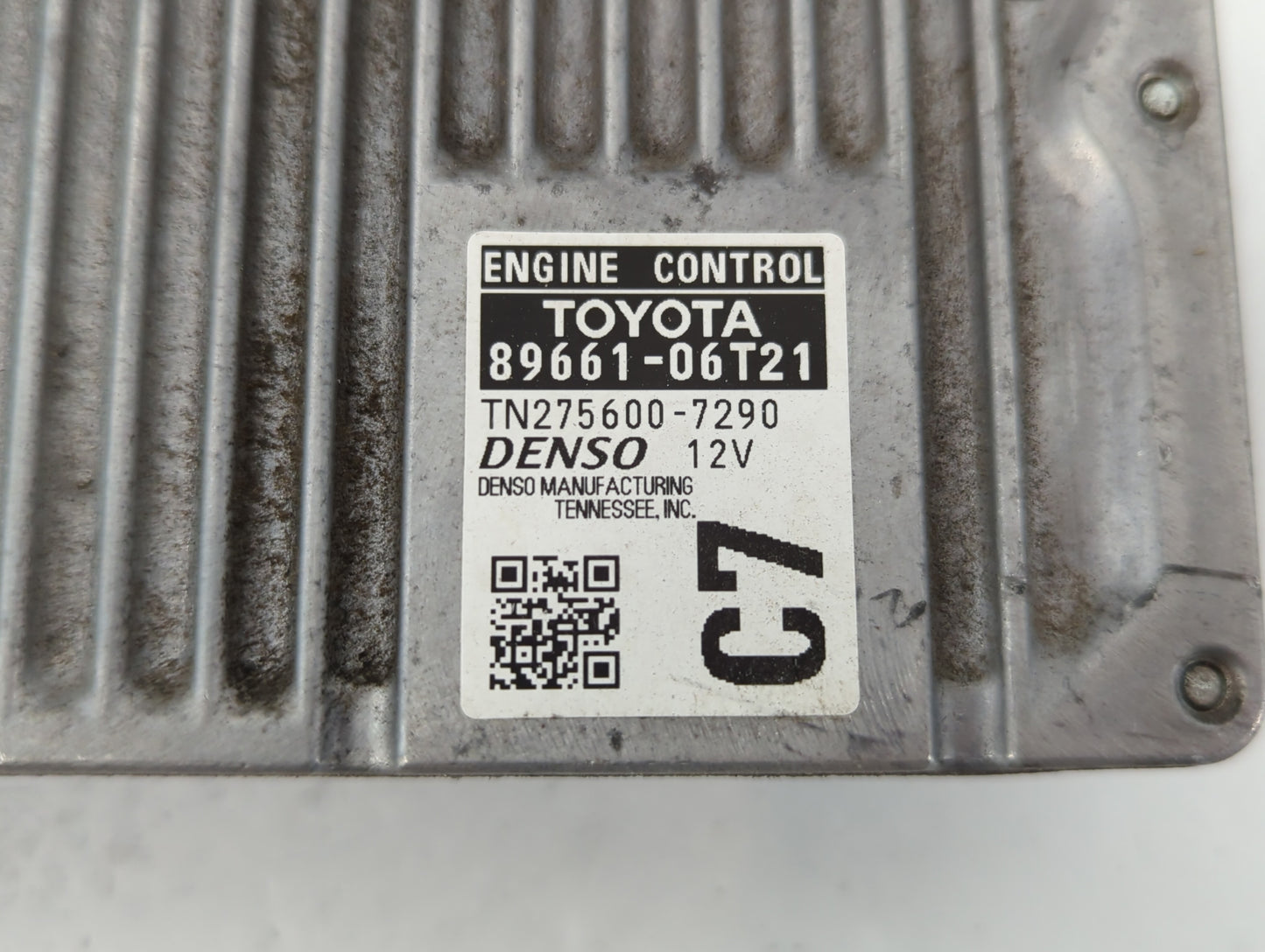 2015 Toyota Camry PCM Engine Control Computer ECU ECM PCU OEM P/N:TN275600-7290 89661-06T21 Fits OEM Used Auto Parts - Oemus