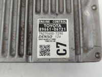 2015 Toyota Camry PCM Engine Control Computer ECU ECM PCU OEM P/N:TN275600-7290 89661-06T21 Fits OEM Used Auto Parts - Oemus