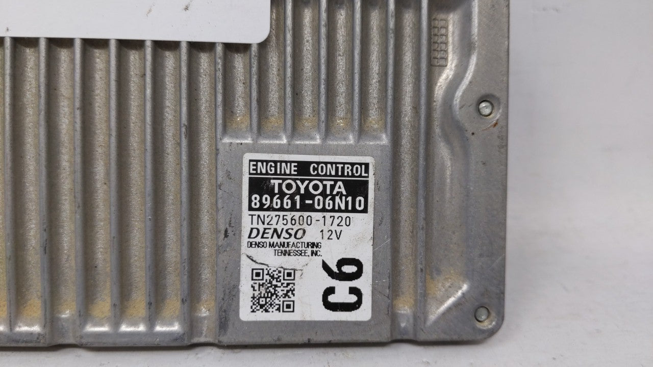 2015 Toyota Camry PCM Engine Control Computer ECU ECM PCU OEM P/N:89661-06N10 Fits OEM Used Auto Parts - Oemusedautoparts1.c