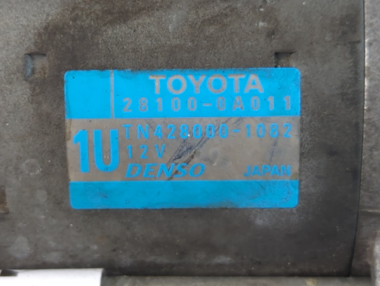 2004-2017 Toyota Camry Car Starter Motor Solenoid OEM P/N:TN428000-1082 28100-0A011 Fits OEM Used Auto Parts - Oemusedautopa