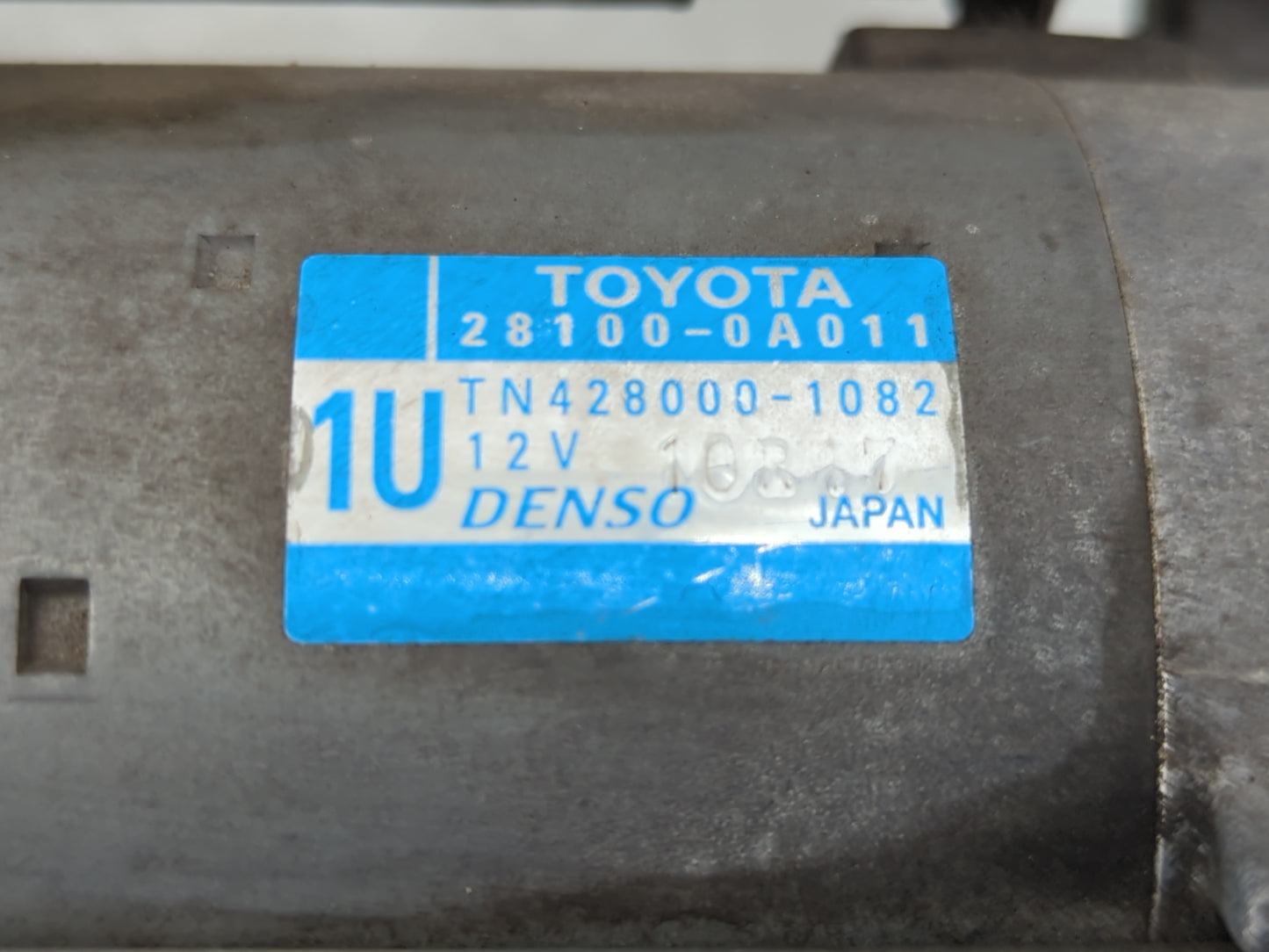 2004-2017 Toyota Camry Car Starter Motor Solenoid OEM P/N:28100-0A011 Fits OEM Used Auto Parts - Oemusedautoparts1.com