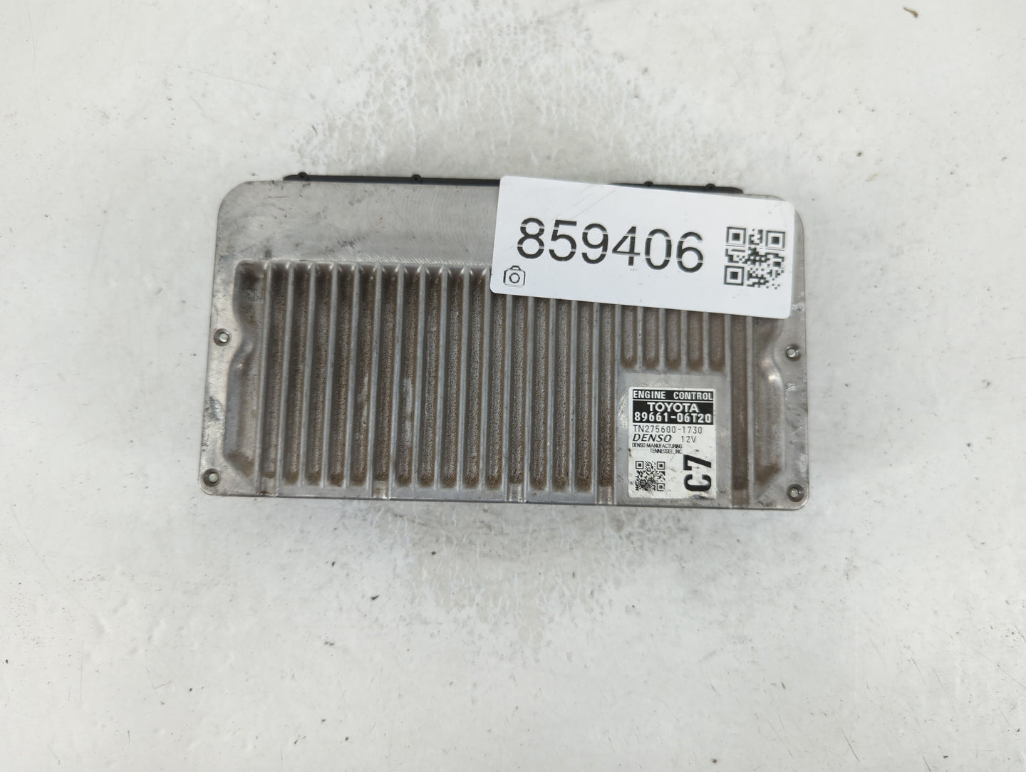2015 Toyota Camry PCM Engine Control Computer ECU ECM PCU OEM P/N:TN275600-1730 89661-06T20 Fits OEM Used Auto Parts - Oemus