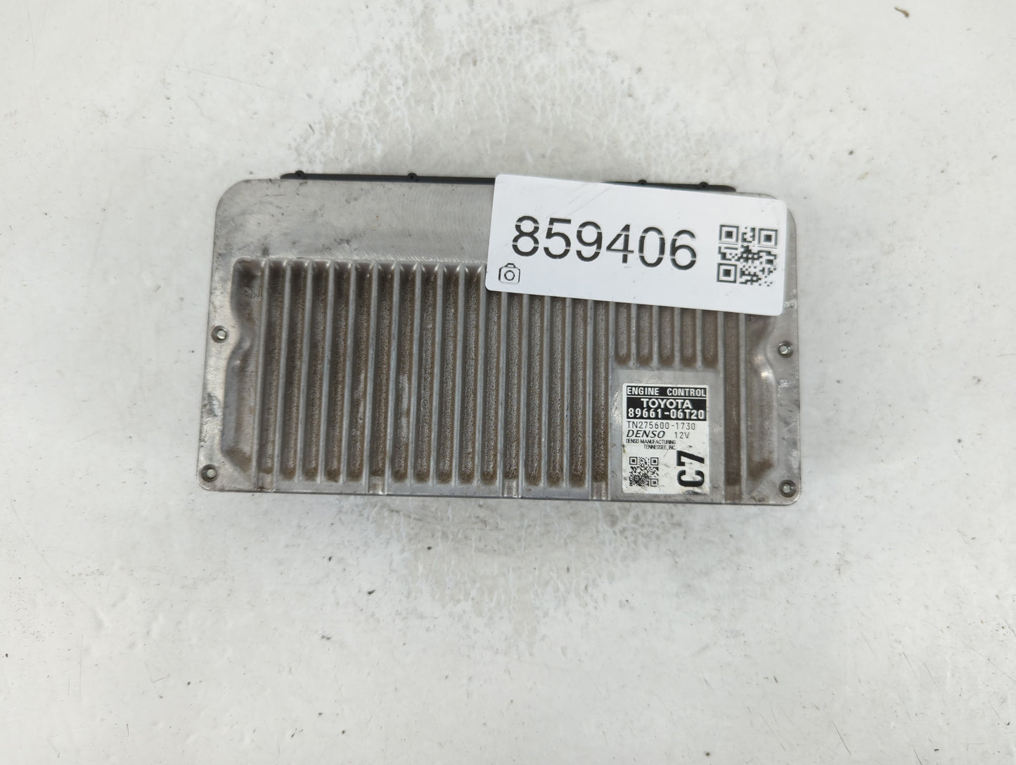 2015 Toyota Camry PCM Engine Control Computer ECU ECM PCU OEM P/N:TN275600-1730 89661-06T20 Fits OEM Used Auto Parts - Oemus