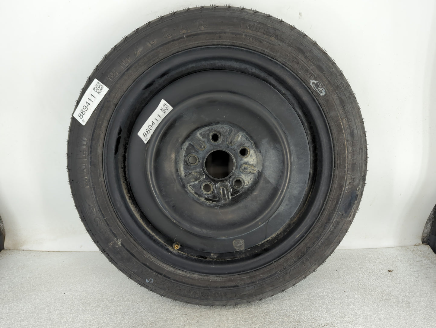 2007-2017 Toyota Camry Spare Donut Tire Wheel Rim Oem - Oemusedautoparts1.com