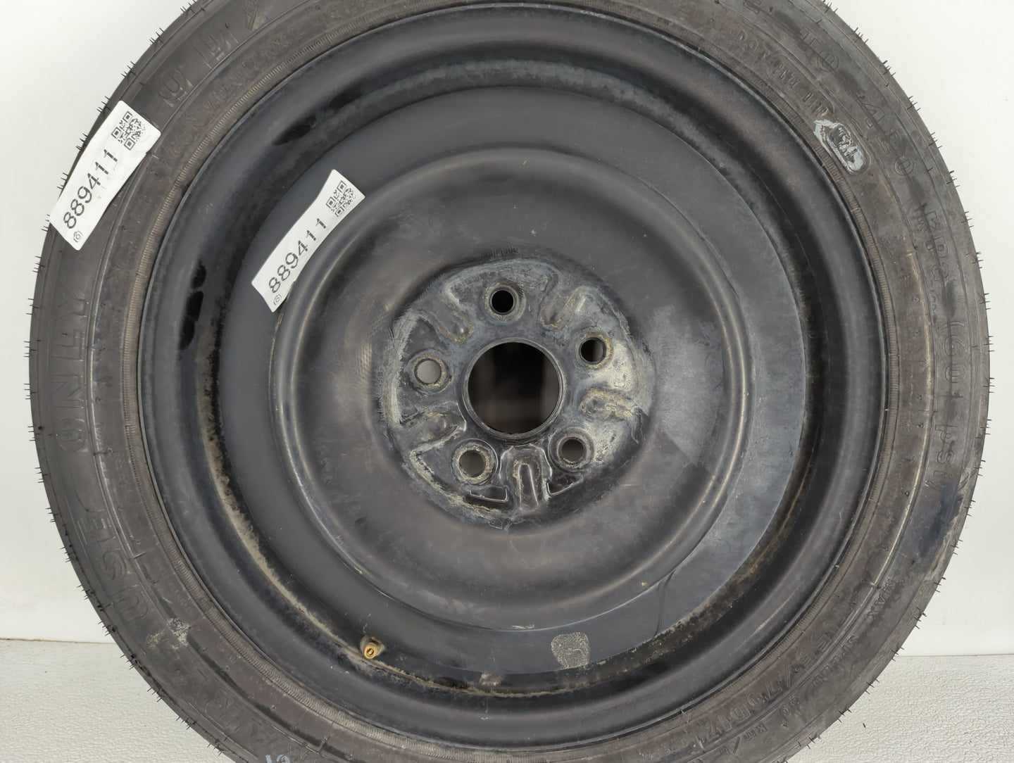 2007-2017 Toyota Camry Spare Donut Tire Wheel Rim Oem - Oemusedautoparts1.com