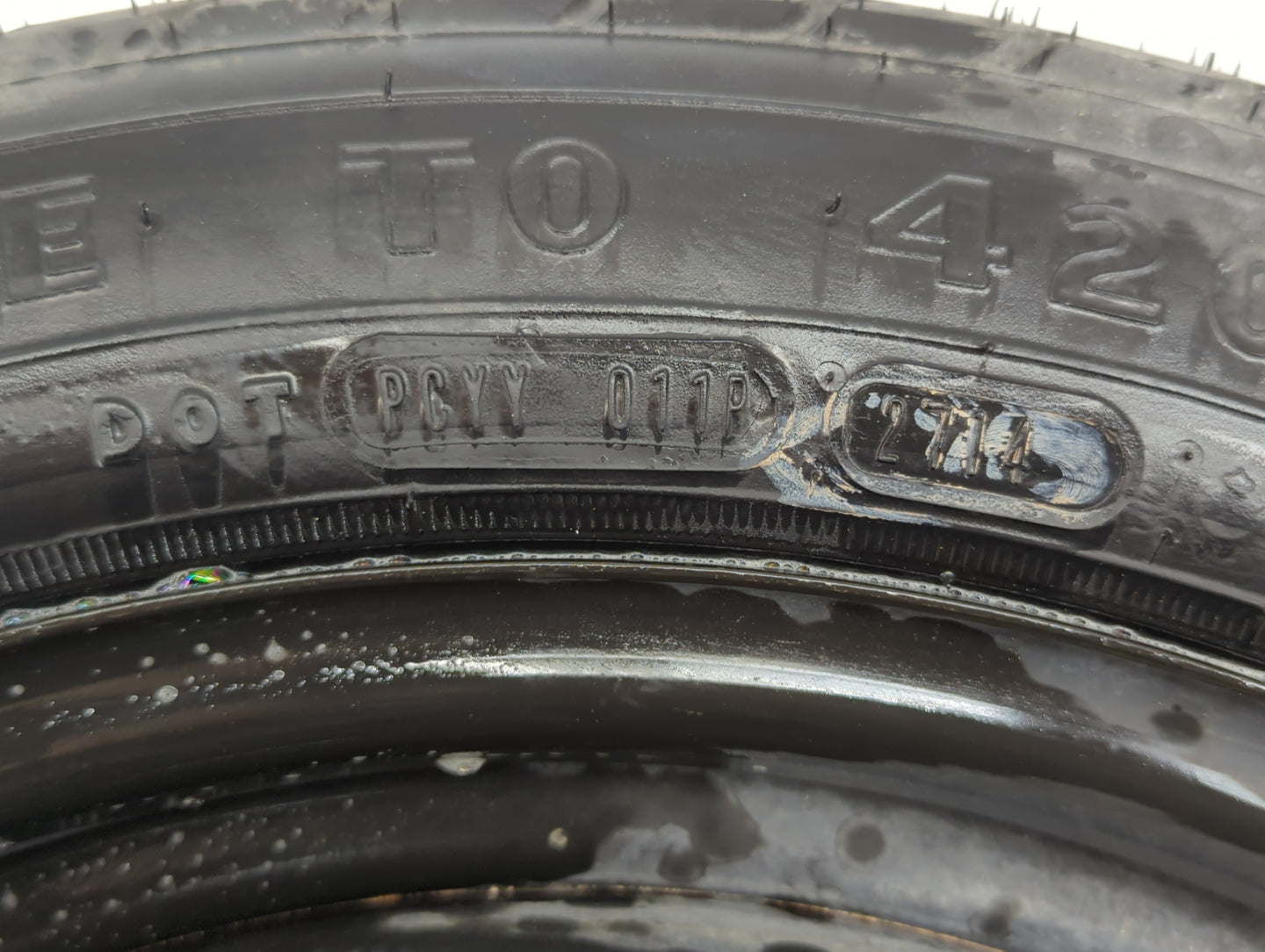 2007-2017 Toyota Camry Spare Donut Tire Wheel Rim Oem - Oemusedautoparts1.com