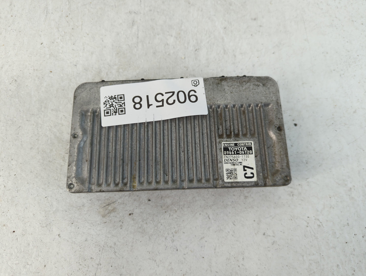 2015 Toyota Camry PCM Engine Control Computer ECU ECM PCU OEM P/N:TN275600-1730 89661-06T20 Fits OEM Used Auto Parts - Oemus