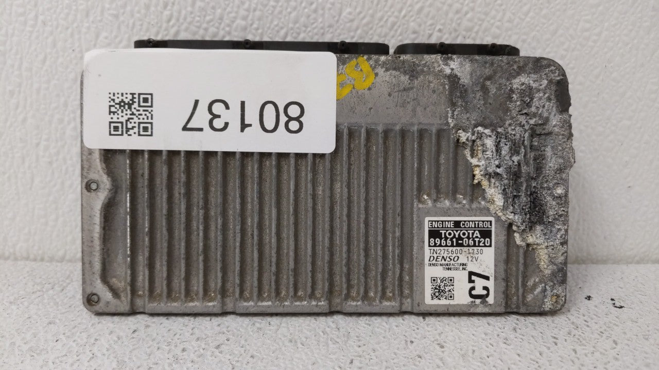 2015 Toyota Camry PCM Engine Control Computer ECU ECM PCU OEM P/N:89661-06T21 89661-06T20 Fits OEM Used Auto Parts - Oemused