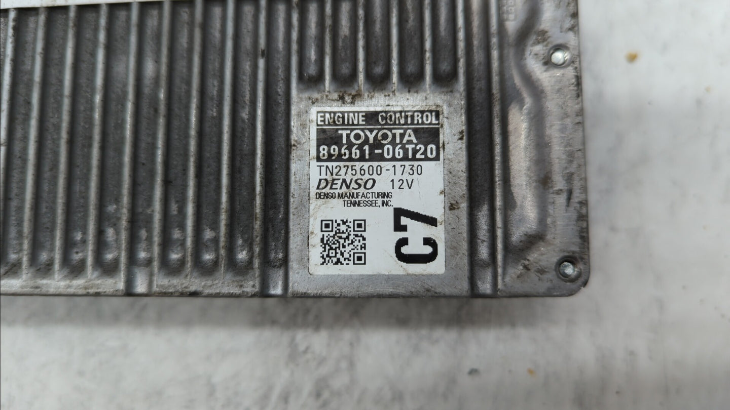 2015 Toyota Camry PCM Engine Control Computer ECU ECM PCU OEM P/N:89661-06T21 89661-06T20 Fits OEM Used Auto Parts - Oemused