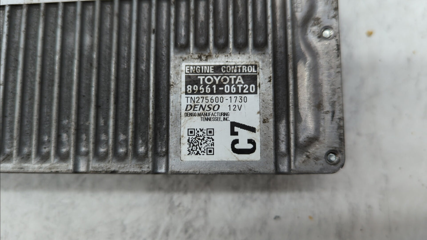 2015 Toyota Camry PCM Engine Control Computer ECU ECM PCU OEM P/N:89661-06T21 89661-06T20 Fits OEM Used Auto Parts - Oemused