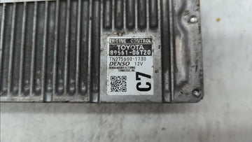 2015 Toyota Camry PCM Engine Control Computer ECU ECM PCU OEM P/N:89661-06T21 89661-06T20 Fits OEM Used Auto Parts