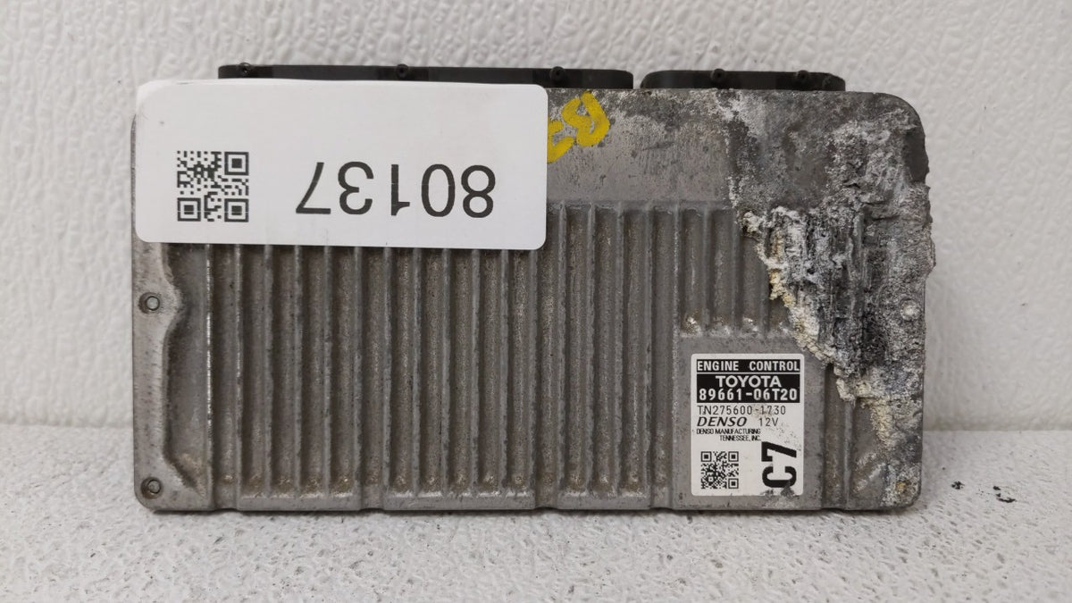 2015 Toyota Camry PCM Engine Control Computer ECU ECM PCU OEM P/N:89661-06T21 89661-06T20 OEM Used Auto Parts - Oemusedautop
