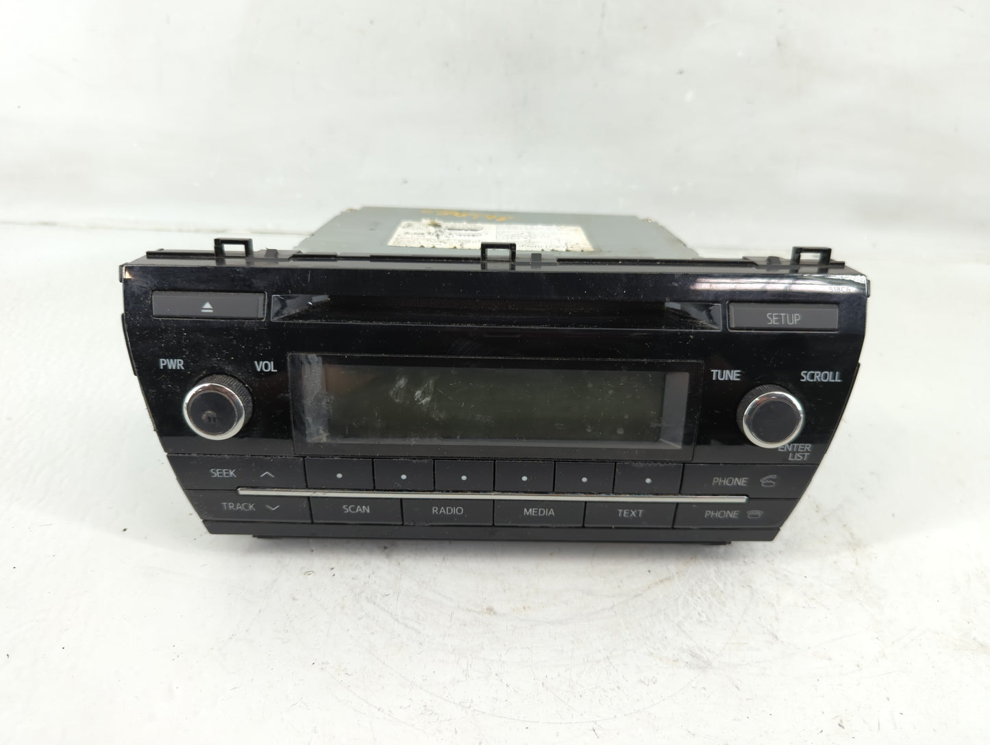 2014-2019 Toyota Corolla Radio AM FM Cd Player Receiver Replacement P/N:86120-02F60 Fits OEM Used Auto Parts - Oemusedautopa