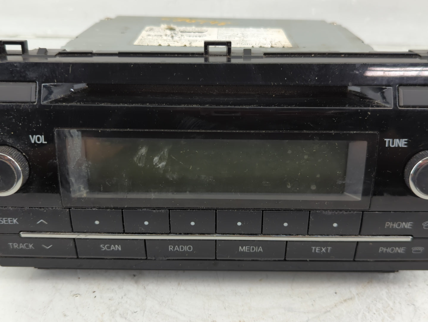 2014-2019 Toyota Corolla Radio AM FM Cd Player Receiver Replacement P/N:86120-02F60 Fits OEM Used Auto Parts - Oemusedautopa