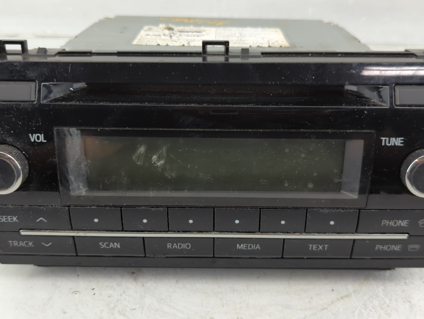 2014-2019 Toyota Corolla Radio AM FM Cd Player Receiver Replacement P/N:86120-02F60 Fits OEM Used Auto Parts - Oemusedautopa