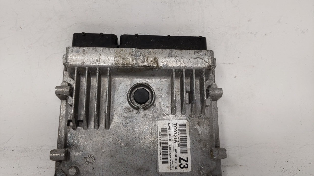 2015 Toyota Corolla PCM Engine Control Computer ECU ECM PCU OEM P/N:89661-0Z630 Fits OEM Used Auto Parts - Oemusedautoparts1