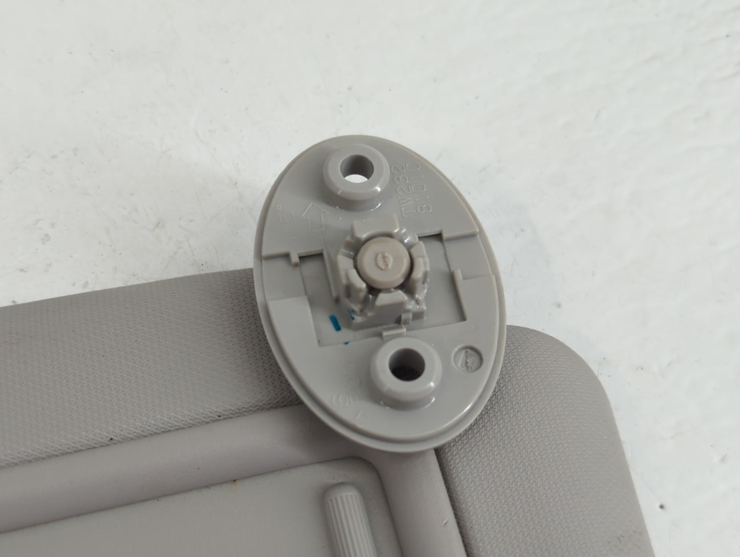 2014-2016 Toyota Corolla Sun Visor Shade Replacement Passenger Right Mirror Fits Fits 2014 2015 2016 OEM Used Auto Parts - O